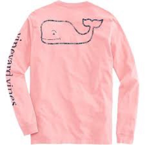 Vineyard Vines Vintage Whale Pocket Tee | Light Pink | Women’s 2X - Picture 2 of 8